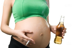 Вредные привычки и беременность